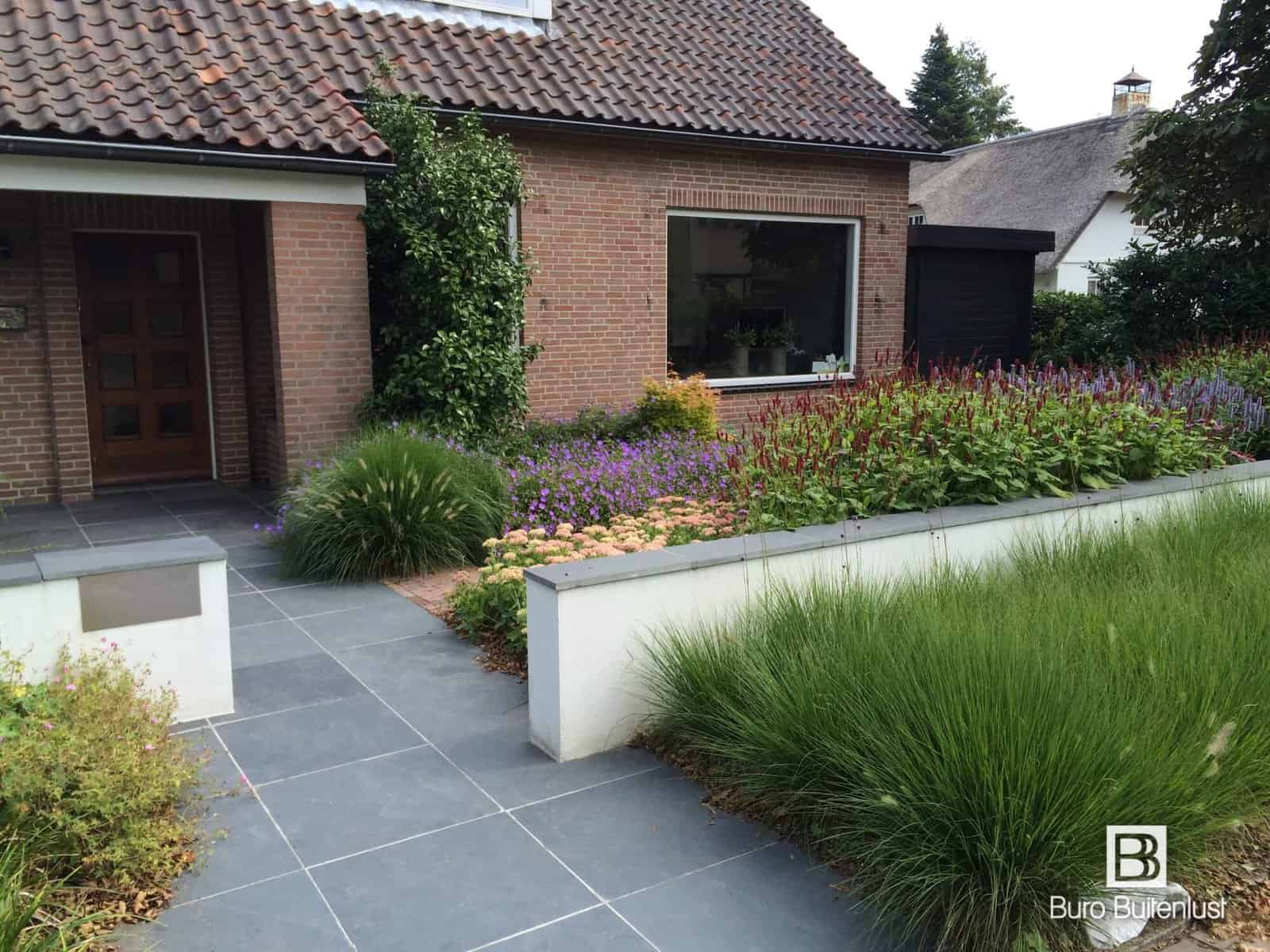 Tuinontwerp met siergrassen en vaste planten