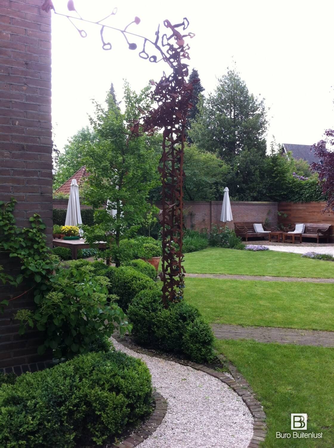 Exclusieve tuin bij stadsvilla Eindhoven