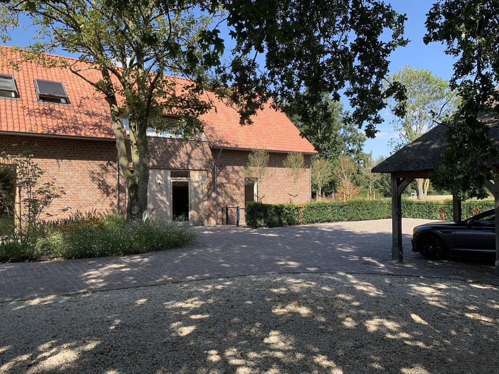 Exclusieve tuin woonboerderij landgoed Limburg