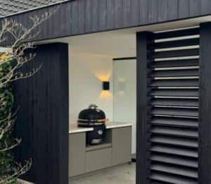 Poolhouse met buitenkeuken